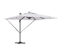 Parasol Roma Beige 286 X 284 X 270 Cm Aluminio Y Poliéster Vidaxl