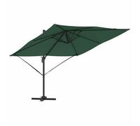 Parasol Roma Verde 286 X 284 X 265 Cm Aluminio Y Poliéster Vidaxl