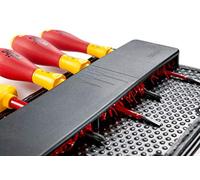 Parat 491000551 "CP-7" - Tablero para caja de herramientas de doble cara, color negro