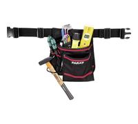 Parat 5990835991 Parabelt M - Bolsa para herramientas (9 herramientas, bolsillo de nailon, cinturón ajustable)