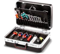 Parat Twenty-One - Caja de herramientas (27 compartimentos, con placas de herramientas, con cerradura cilíndrica, sin herramientas, tamaño 480 x 390 x 190 cm)