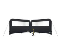 Paraviento inflable Abbey Camp® Barrows Gris 240x140 cm
