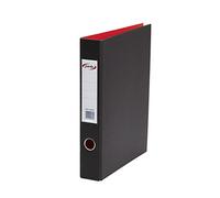 Pardo 247501 - Carpeta de PVC, con 2 anillas, 40 mm, color negro