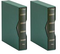 Pardo 74504 - Album numismático universal, color verde, 220 x 240 x 50 mm (Paquete de 2)