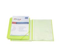 Pardo 842004 - Carpeta 20 Fundas Espiral con Gomas PP, Verde