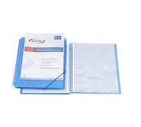 Pardo 845003 - Carpeta 50 Fundas Espiral con Gomas PP, Azul