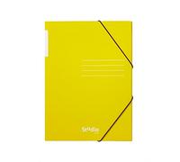 Pardo 925608 - Carpeta solapas cartón brillo con diseño estudio, color amarillo
