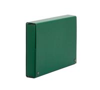 PARDO 963004 - Carpeta proyectos lomo 30 cierre broches, color verde