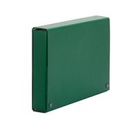 PARDO 965004 - Carpeta proyectos lomo 50 cierre broches, color verde