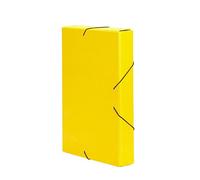 Pardo 965108 - Carpeta proyectos lomo 50 cierre gomas, color amarillo