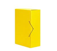 PARDO 971108 - Carpeta proyectos lomo 120 cierre gomas, color amarillo