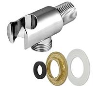 Pared conector arco redondo con brausehalterung cromo