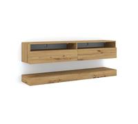 Pared de tv 2 puertas 160 cm vega madera
