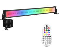 Pared luminosa LED RGB de 42W, regulable, IP66, 3350 lúmenes, 10 colores