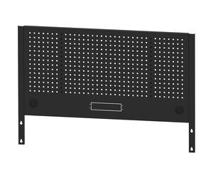Pared perforada para montaje en banco de trabajo BLACKLINE altura 1360 mm, acero
