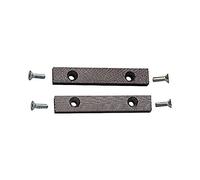 Pareja de mordazas con tornillos para tornillo banco guia cuadrada 207-100/207-150, 100mm