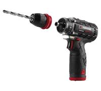 PARK SIDE RENDIMIENTO Set Taladro Destornillador Inalámbrico 12 V PBSPA 12 - Incluye 2 Baterías Cargador Accesorios sin escobillas