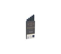 Parker - 1950385 Recambio de bolígrafo Negro, Azul 5 pieza(s) 1950385