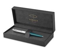 Parker Bolígrafo 51 – punta retráctil mediana, mecanismo de giro – Negro
