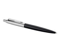 Parker - Bolígrafo Jotter XL, adorno cromado, punta mediana, tinta azul, en estuche de regalo, color negro mate Richmond, 1 Unidad (Paquete de 1)