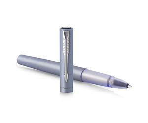PARKER Equipamiento Escolar marca modelo Vector XL Metallic Silver Blue C.C. Roller Ball F