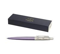 Parker- Exclusivo Bolígrafo Modelo Jotter Core In rabado Láser Grabado Nuevo CT 1953190 (Victoria Violet)