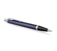 Parker – Bolígrafo IM – Punta mediana – Tinta azul – Azul mate CT – Estuche de regalo