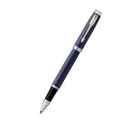 Parker Pens Bolígrafo Roller IM – punto fino, azul mate, tinta negra – en estuche de regalo