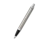 Parker IM Essential Bolígrafo de acero inoxidable plateado