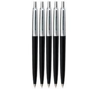 Parker Jotter Bolígrafo, 5 unidades), color negro