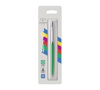 Parker Bolígrafo Jotter Originals – retro verde de los 90, punta mediana, tinta azul – 1 unidad