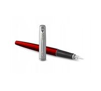 Parker Pluma estilográfica Jotter Originals plumín mediano tinta azul blíster rojo