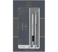 PARKER JUEGO BOLIGRAFO Y PLUMA PARKER JOTTER ACERO CT JOTTER