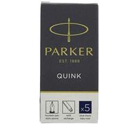 Parker quink - cartuchos de tinta (8 paquetes = 40 cartuchos), color n