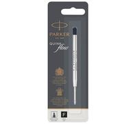 Parker Quink - Recambio para bolígrafo de Fine negro Blister [Pack de 12]