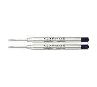 Parker Quinkflow Recambio para bolígrafo de punta fina negro 2 unidades