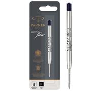 Parker Recambios de tinta para bolígrafos punta fina tinta negra paquete d