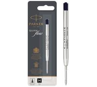 Parker Pens Recambio para bolígrafo QuinkFlow Medium 0,7 mm Negro