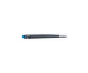 Parker Tinte für Füllhalter Quink Tintenpatrone, schwarz, 5 Patronen