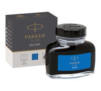 Parker Pens tintero de tinta líquida Quink para plumas estilográficas 57 ml azul lavable - 5