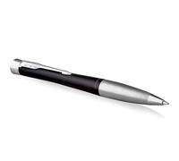 Parker Pens – Bolígrafo Urban Twist – Negro tenue con detalles cromados – PU