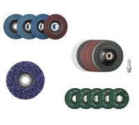 PARKSIDE® Accesorios para amoladora angular de 115 mm para lijado y pulido