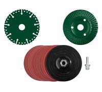 PARKSIDE® Accesorios para amoladora angular de 125 mm para carpintería