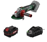 Parkside Amoladora angular inalámbrica PWSA 20-Li con batería de 4,0 Ah y cargador en maletín
