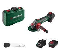 PARKSIDE® Amoladora angular recargable 20 V »PWSA 20-Li D4« con batería y cargador