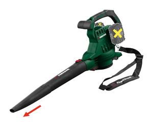 PARKSIDE® Aspirador/soplador de hojas a batería de 40 V »PLSA D3«, sin baterías ni cargador.