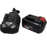 Parkside Batería Pap 204 20 V / 4 Ah + Cargador rápido PLG 20 (4,5 A) - Compatible con Parkside X 20 V Team
