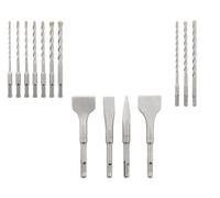 PARKSIDE® Broca de martillo SDS-Plus / cincel corto / broca de martillo, larga