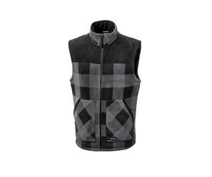 PARKSIDE® Chaleco polar para hombre (gris, XL (56/58))