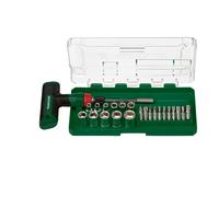 PARKSIDE® Destornillador de carraca con accesorios (T-Griff Ratschen)